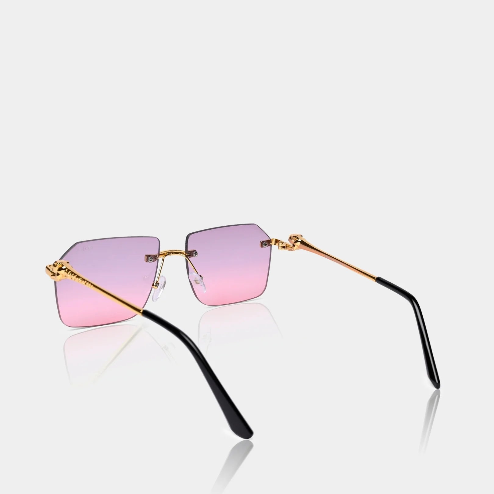 MOONX JAGUAR S3 – Modern Rimless Geometric Sunglasses (Unisex)