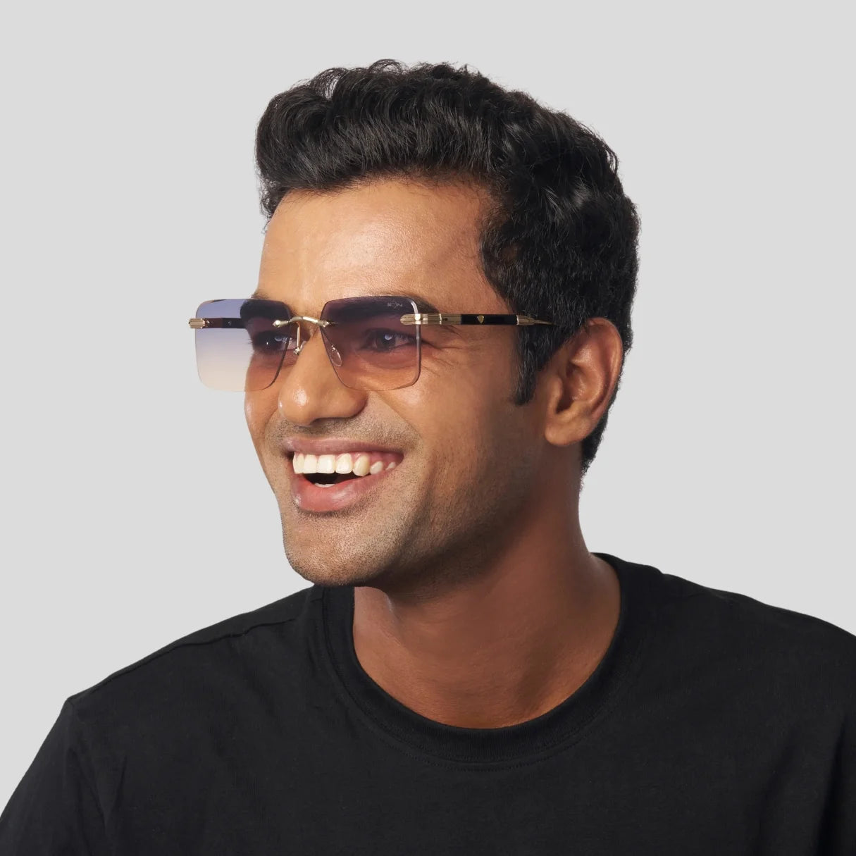 MOONX CALLISTO S3 – UV400 Rimless Rectangular Sunglasses (Unisex)