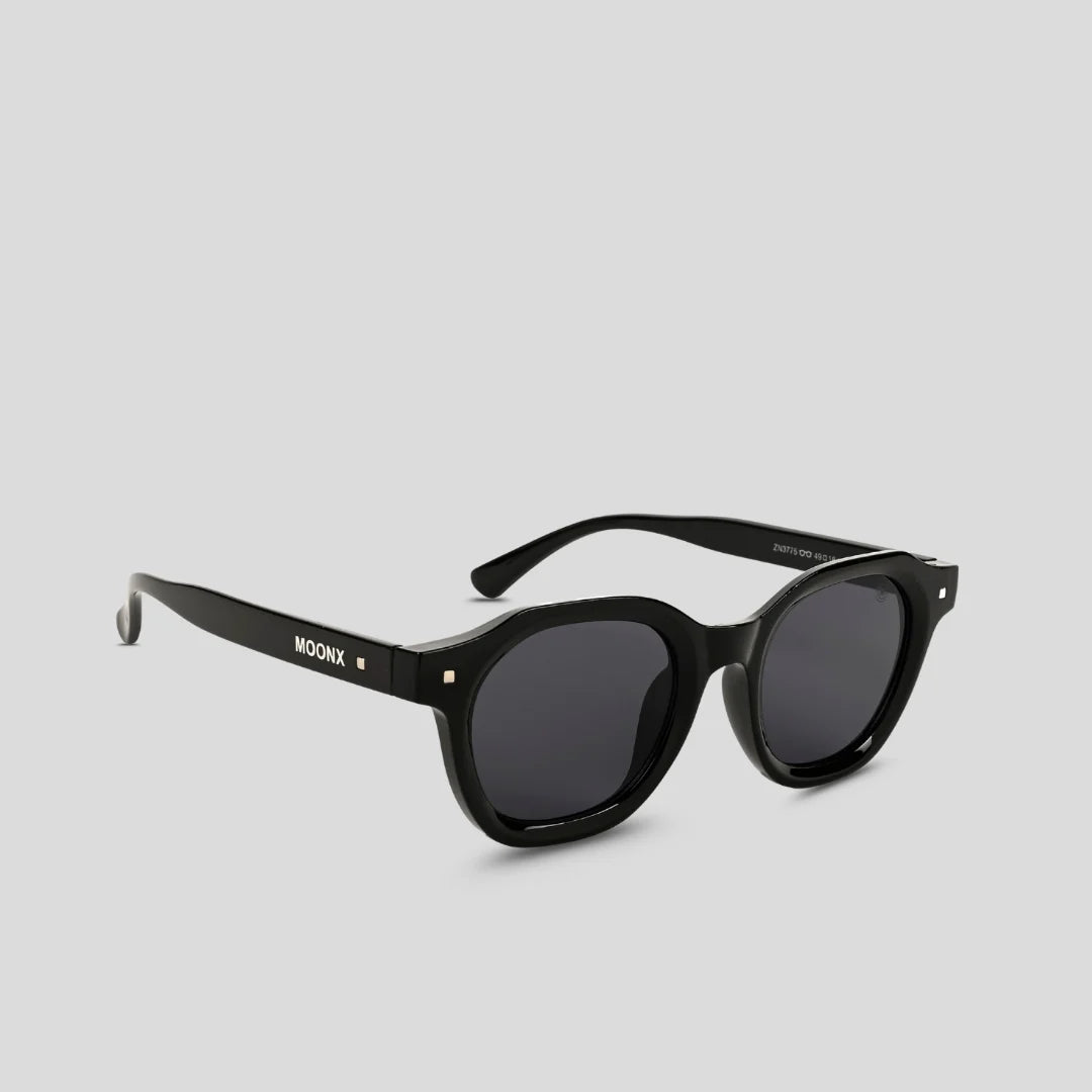 MOONX HALO – UV400 Timeless Retro Round Sunglasses (Unisex)