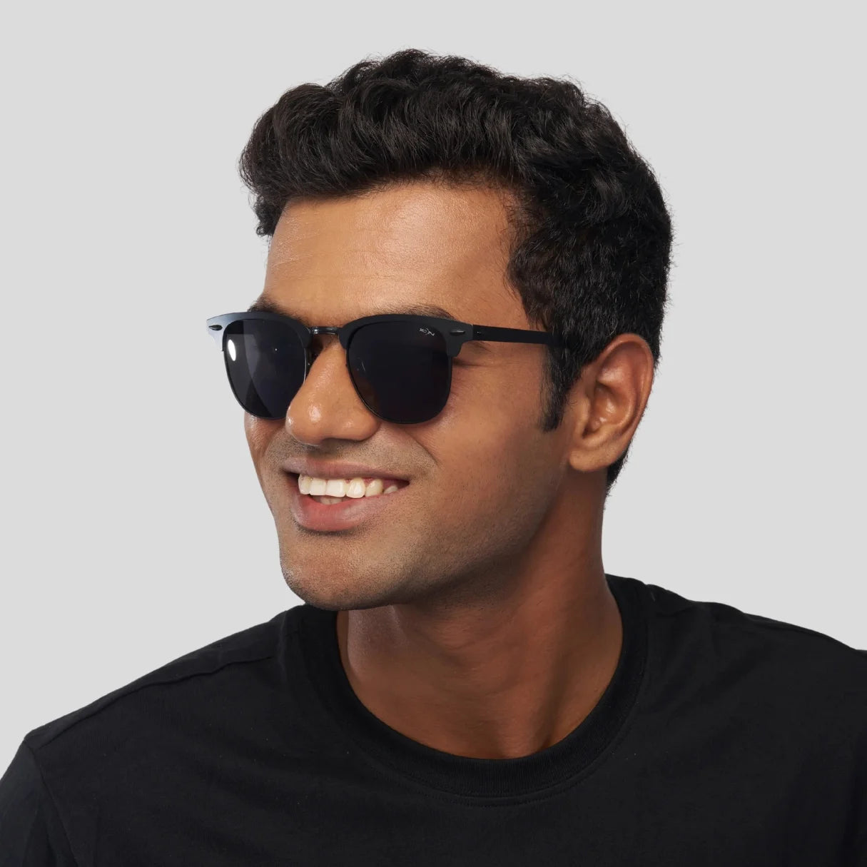 MOONX CLASSIC CLUB S1 – Polarised Clubmaster Sunglasses (Unisex)
