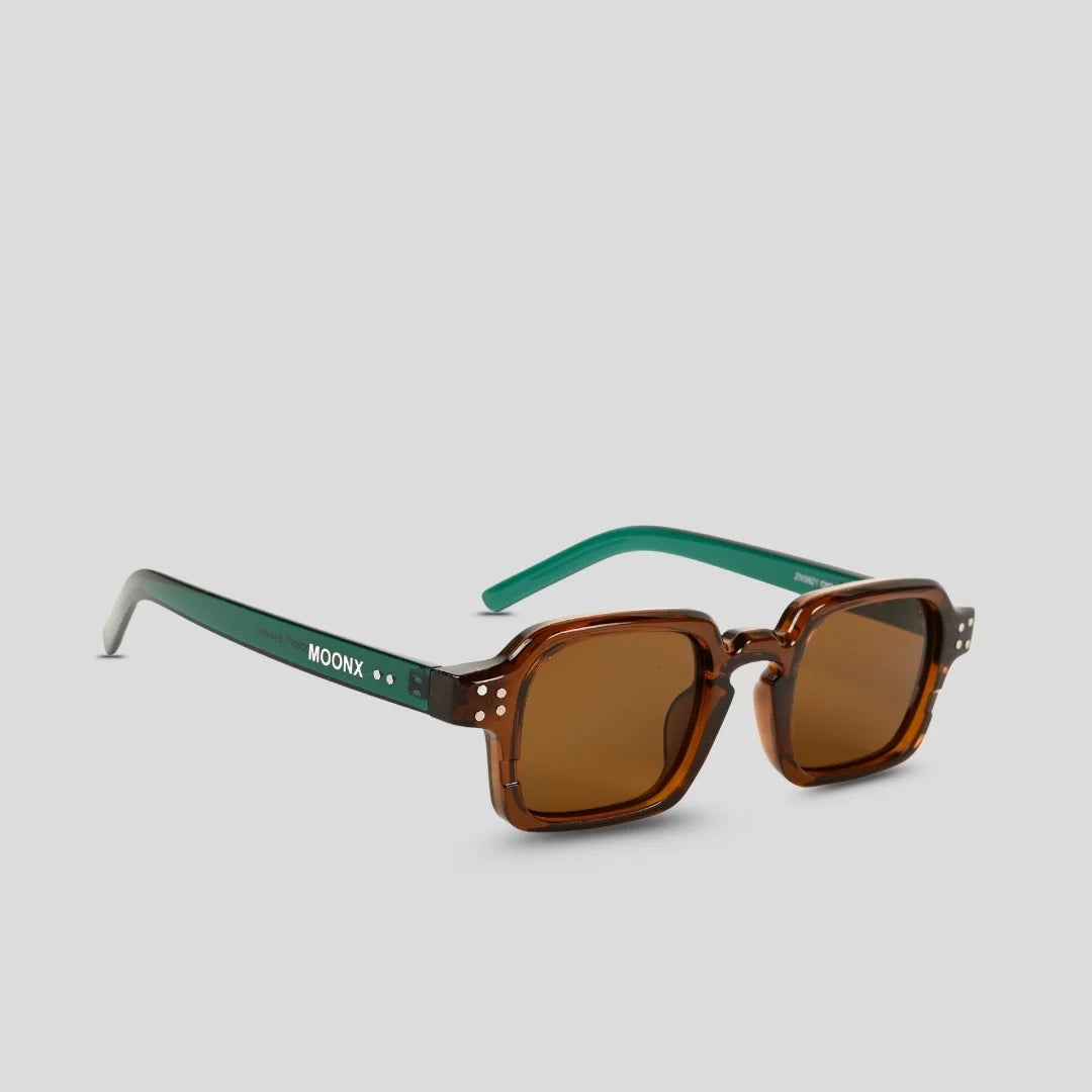 MOONX SPECTRA S4 – UV400 Minimalist Rectangular Sunglasses (Unisex)
