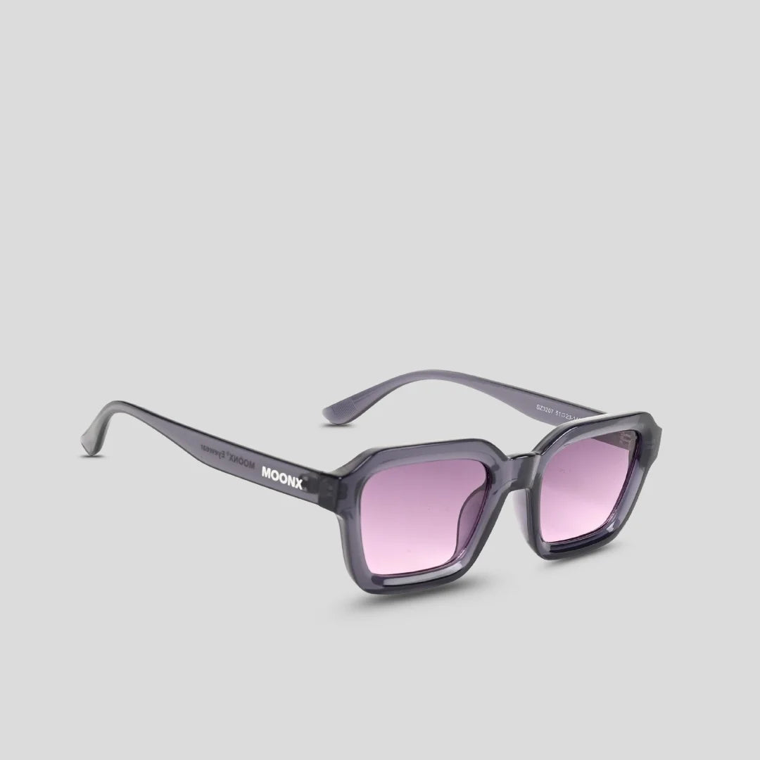 MOONX SPOTLIGHT S7 – UV400 Luxury Square Sunglasses (Unisex)
