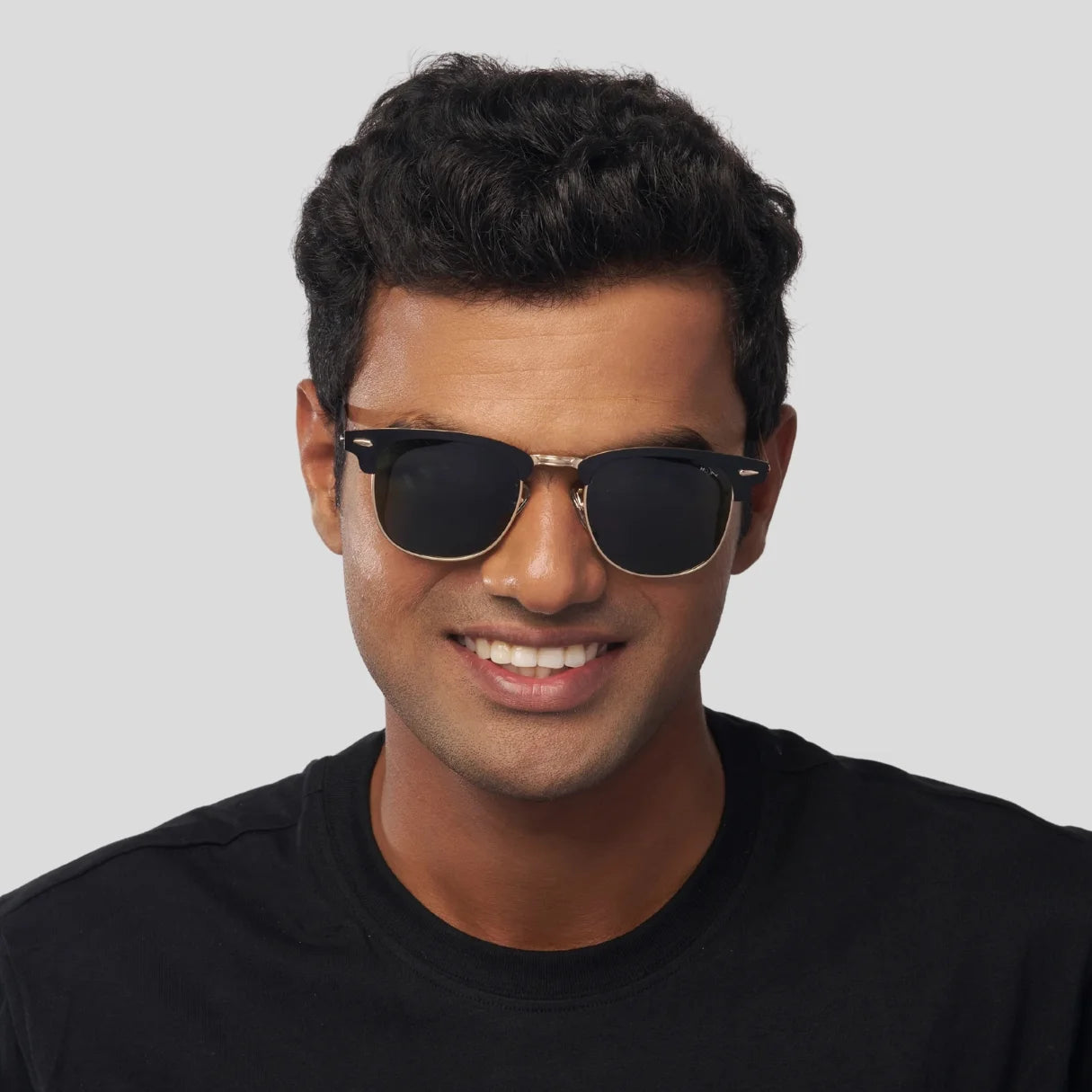 MOONX CLASSIC CLUB S6 – Polarised Clubmaster Sunglasses (Unisex)