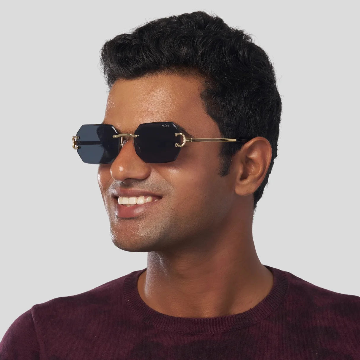 MOONX EUROPA S1 – UV400 Rimless Inspired-Design Sunglasses (Unisex)