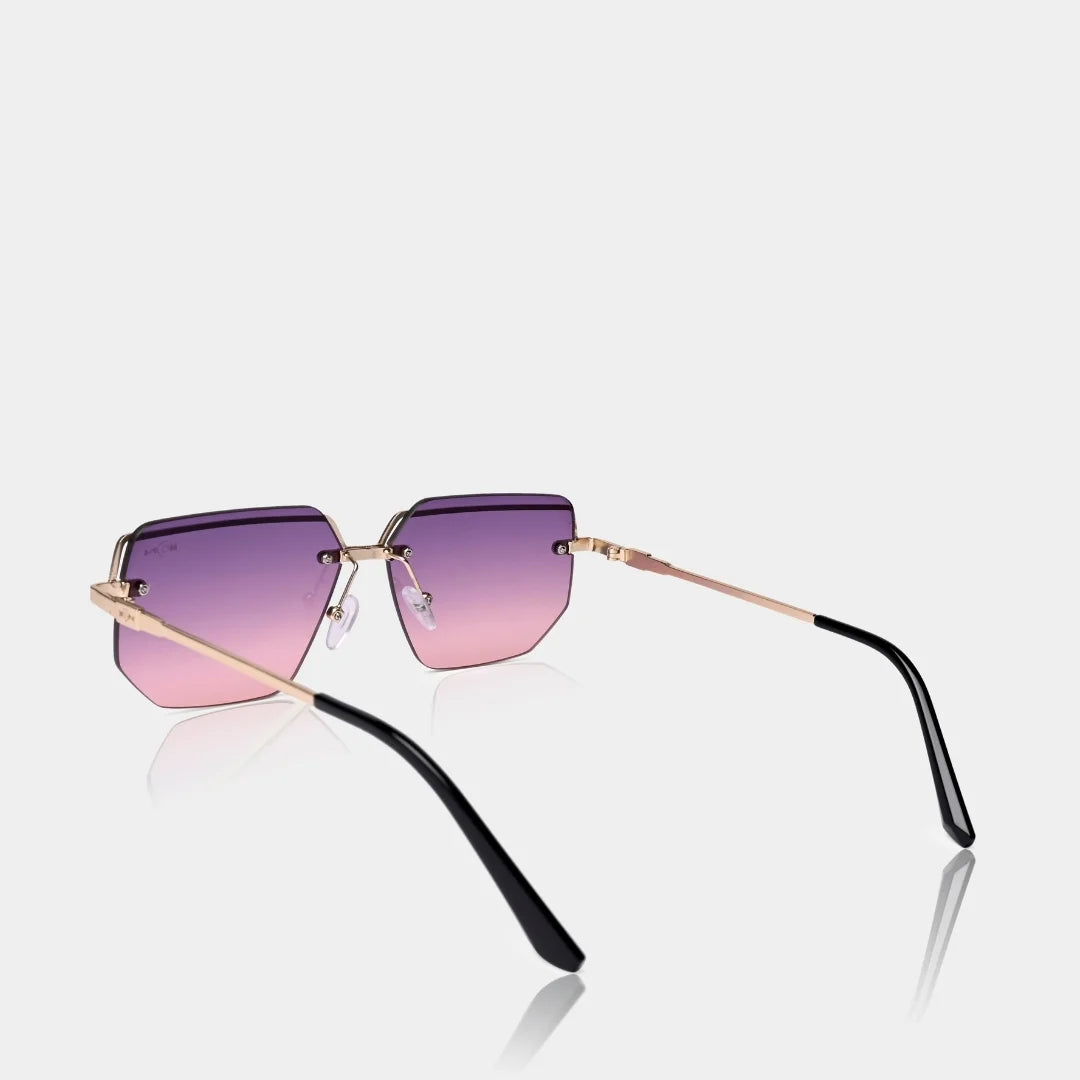 MOONX DEIMOS S4 – Futuristic Metal Frame Sunglasses (Unisex)