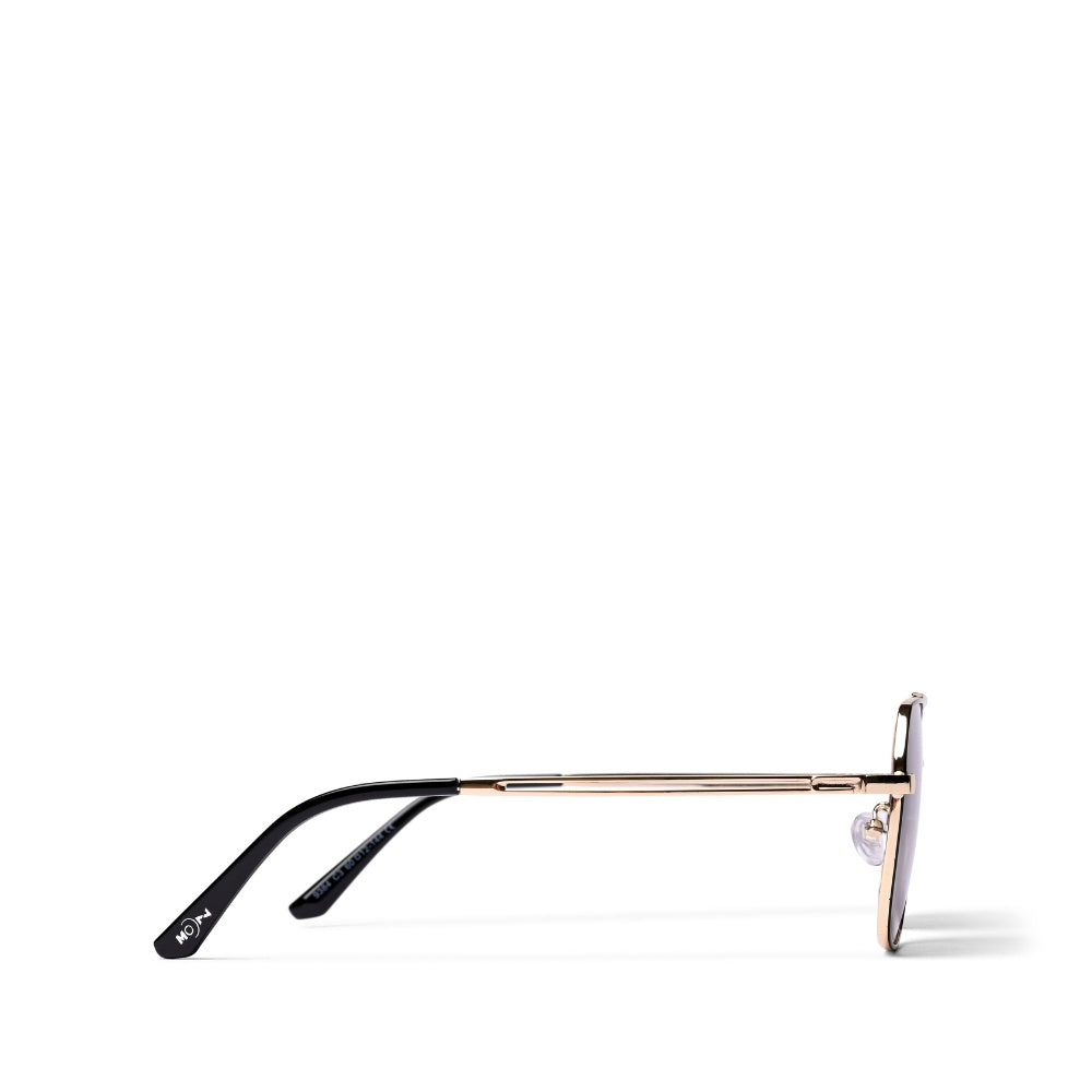 MOONX REFLECTOR S3 – Polarised Square Metal Frame Sunglasses (Unisex)