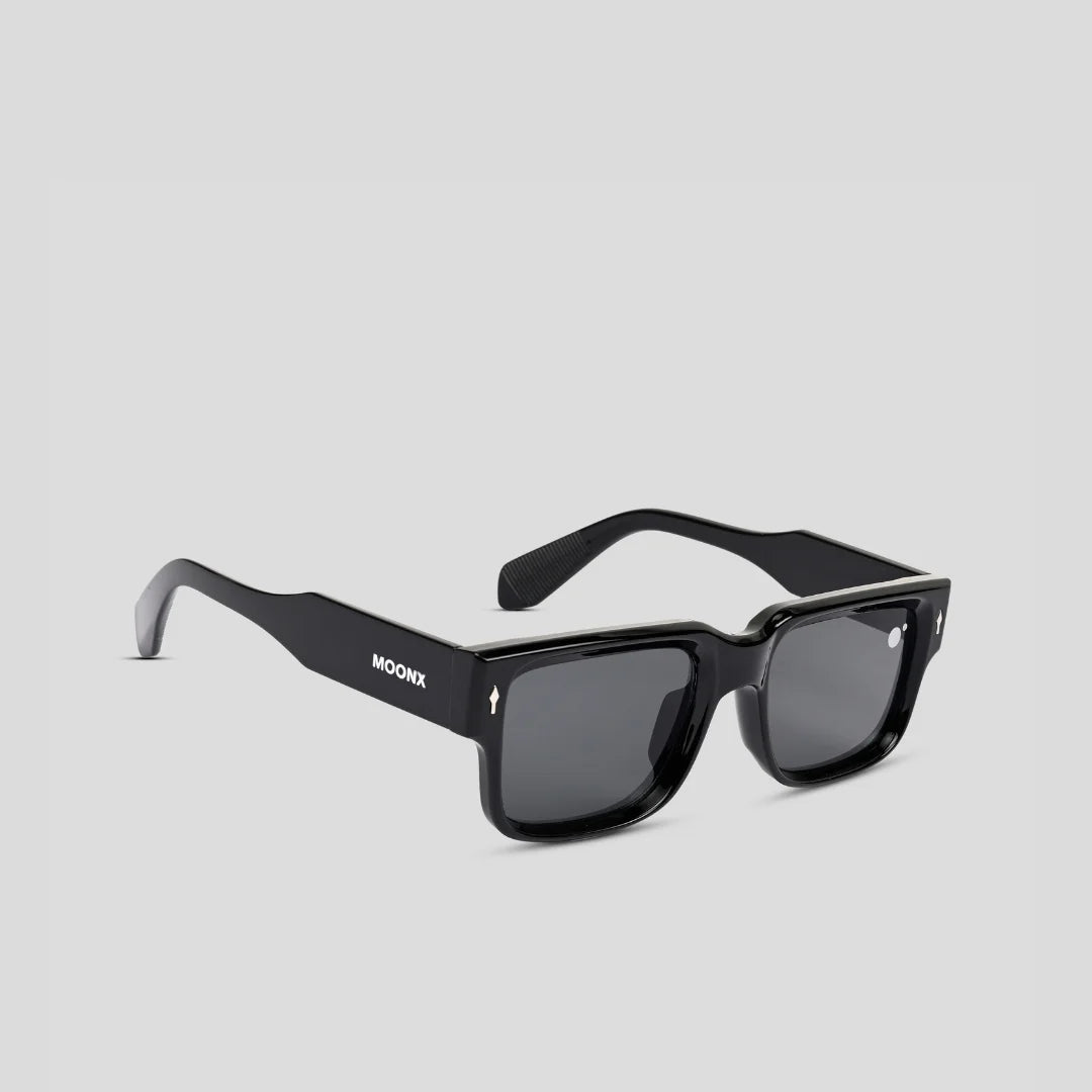 MOONX SUPERMOON S1 – UV400 Rectangular Frame Sunglasses (Unisex)