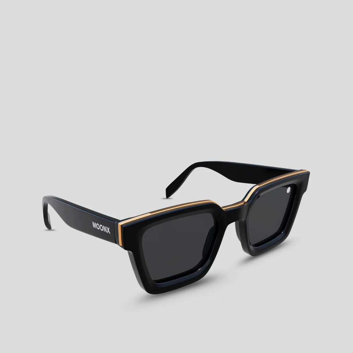 MOONX CLASSIC BLACK – UV400 Protection Wayfarer Sunglasses (Unisex, Hot Selling)