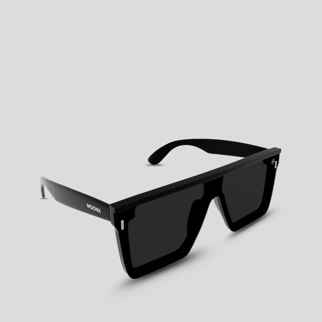 MOONX TREND SETTER – Polarised Rectangular Luxury Sunglasses (Unisex)