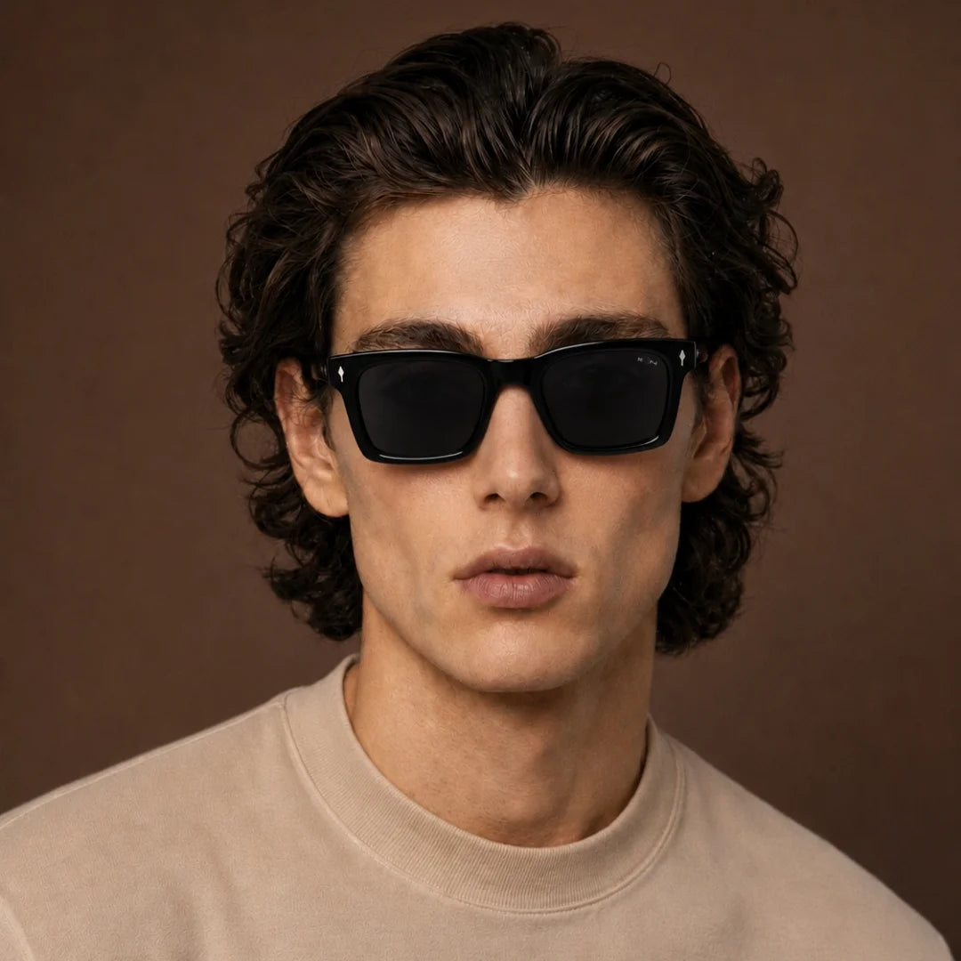 MOONX STELLERS S1 – UV400 Rectangular Modern Sunglasses (Unisex)