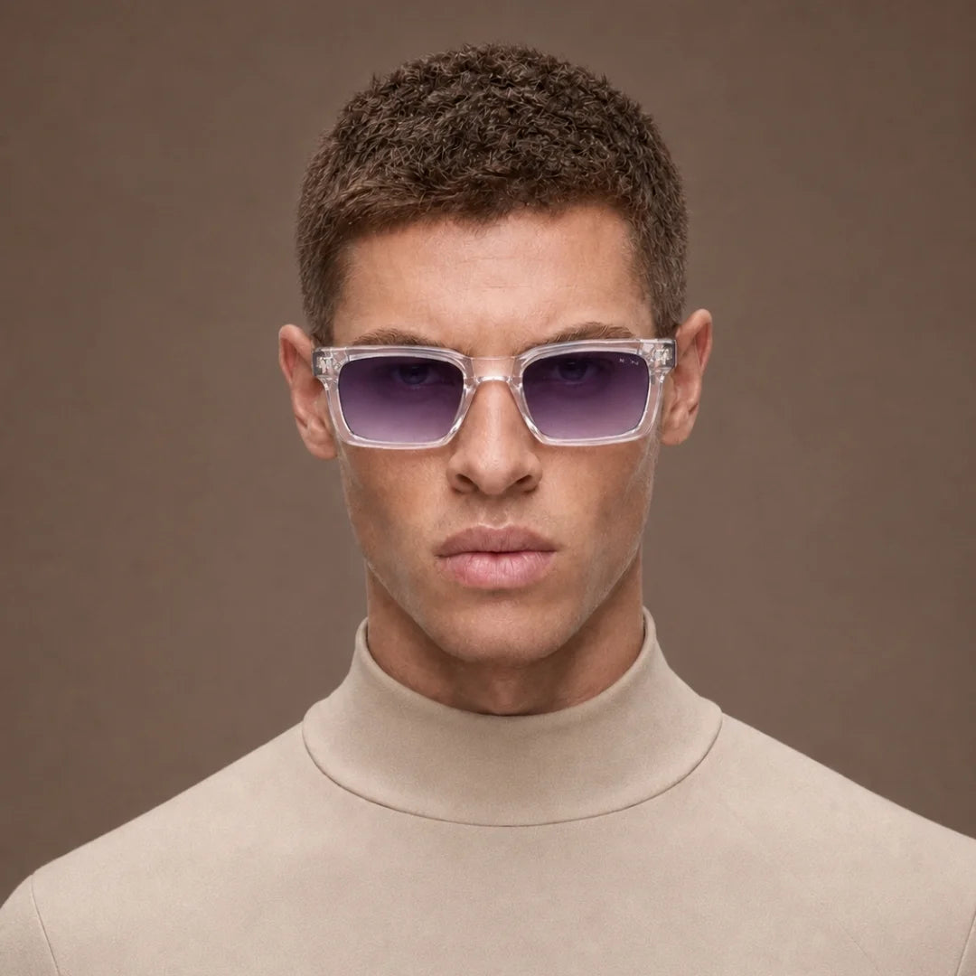 MOONX STELLERS S2 – UV400 Rectangular Sunglasses (Unisex)