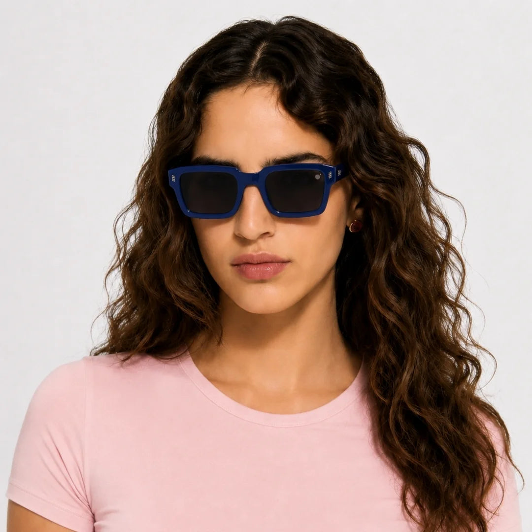 MOONX AURA S6 – UV400 Sleek Rectangular Sunglasses (Unisex)