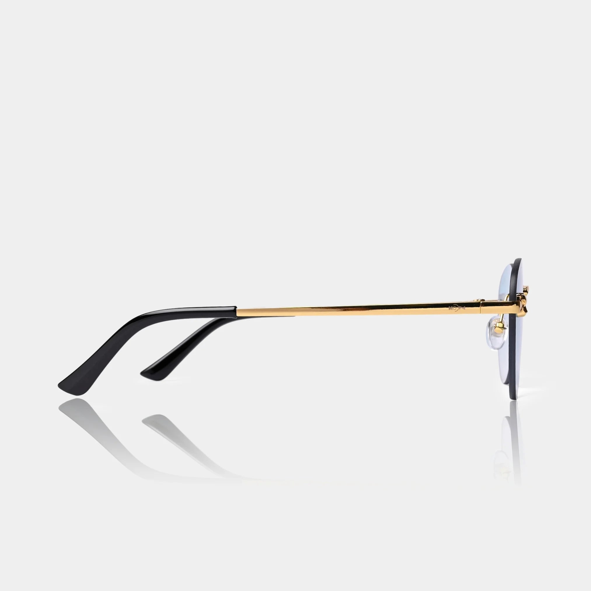 MOONX HIMALIA S2 - UV400 Rimless Oval Sunglasses