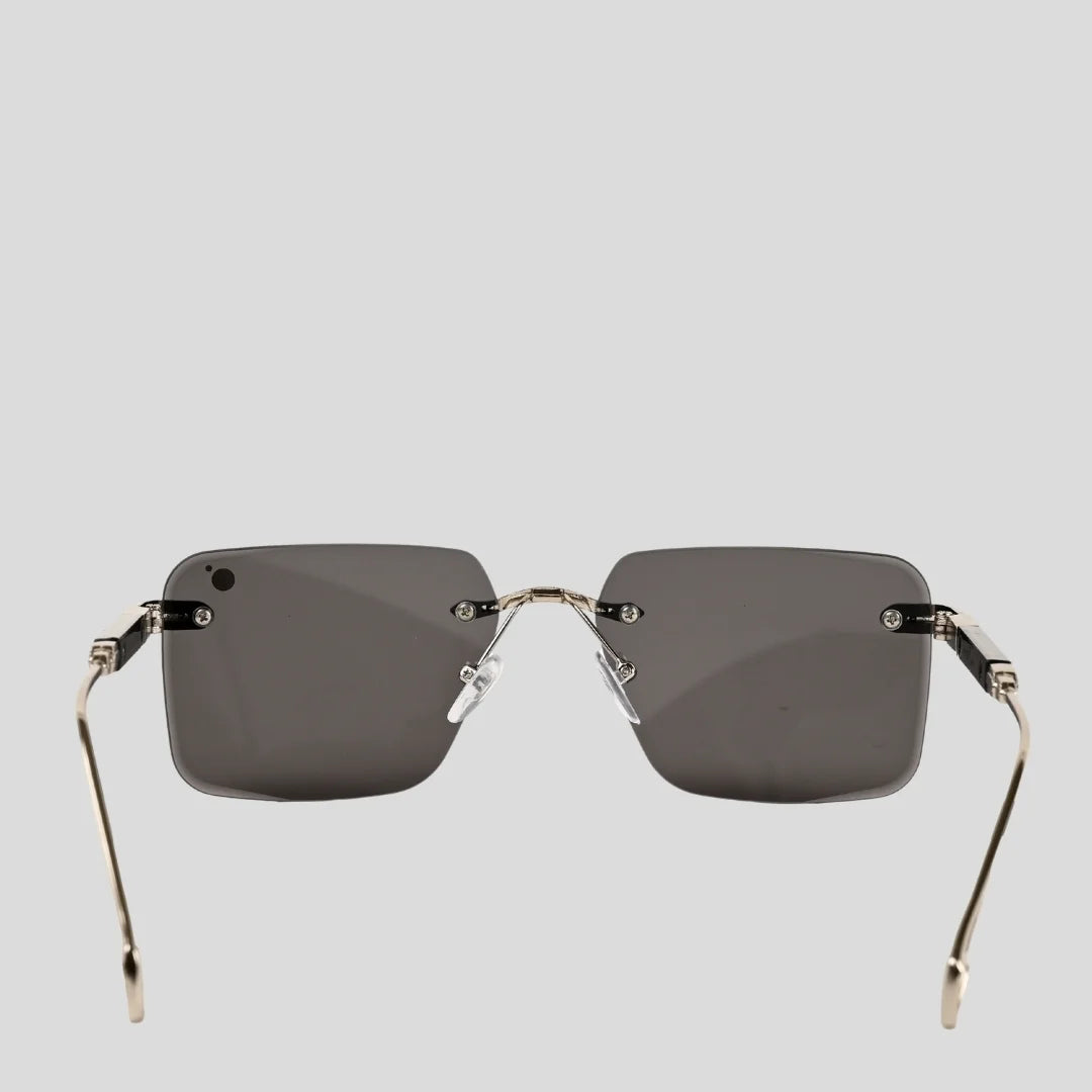 MOONX CALLISTO S2 – UV400 Rimless Rectangular Sunglasses (Unisex)