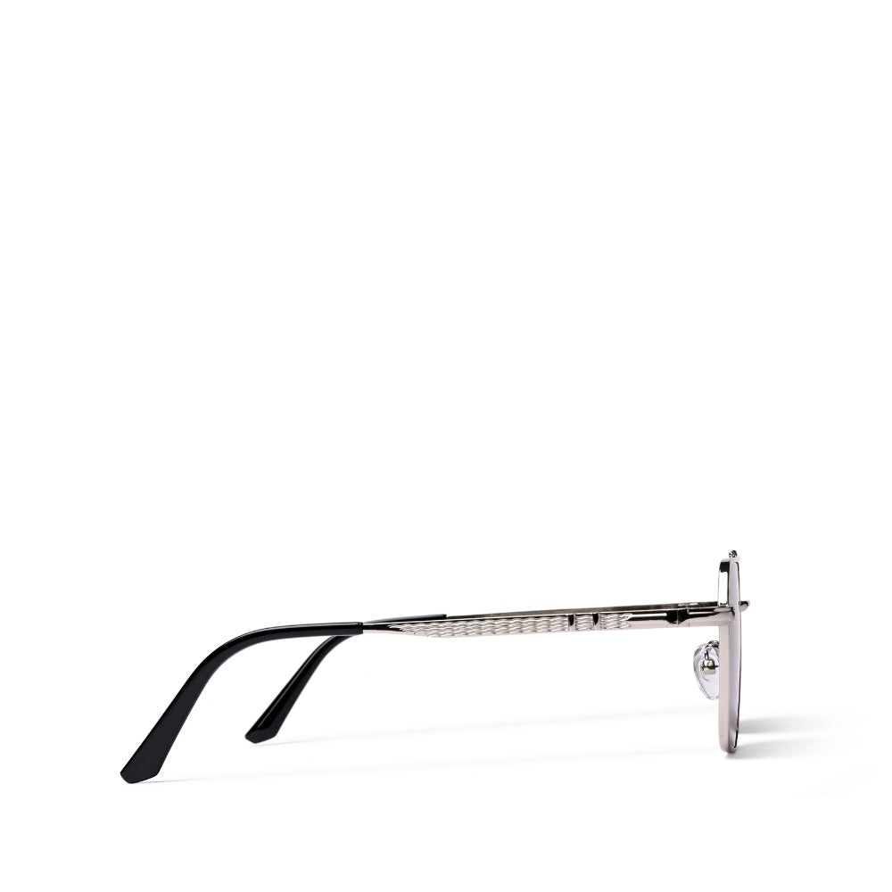 MOONX RISE S2 – UV400 Rectangular Metal Frame Sunglasses (Unisex)