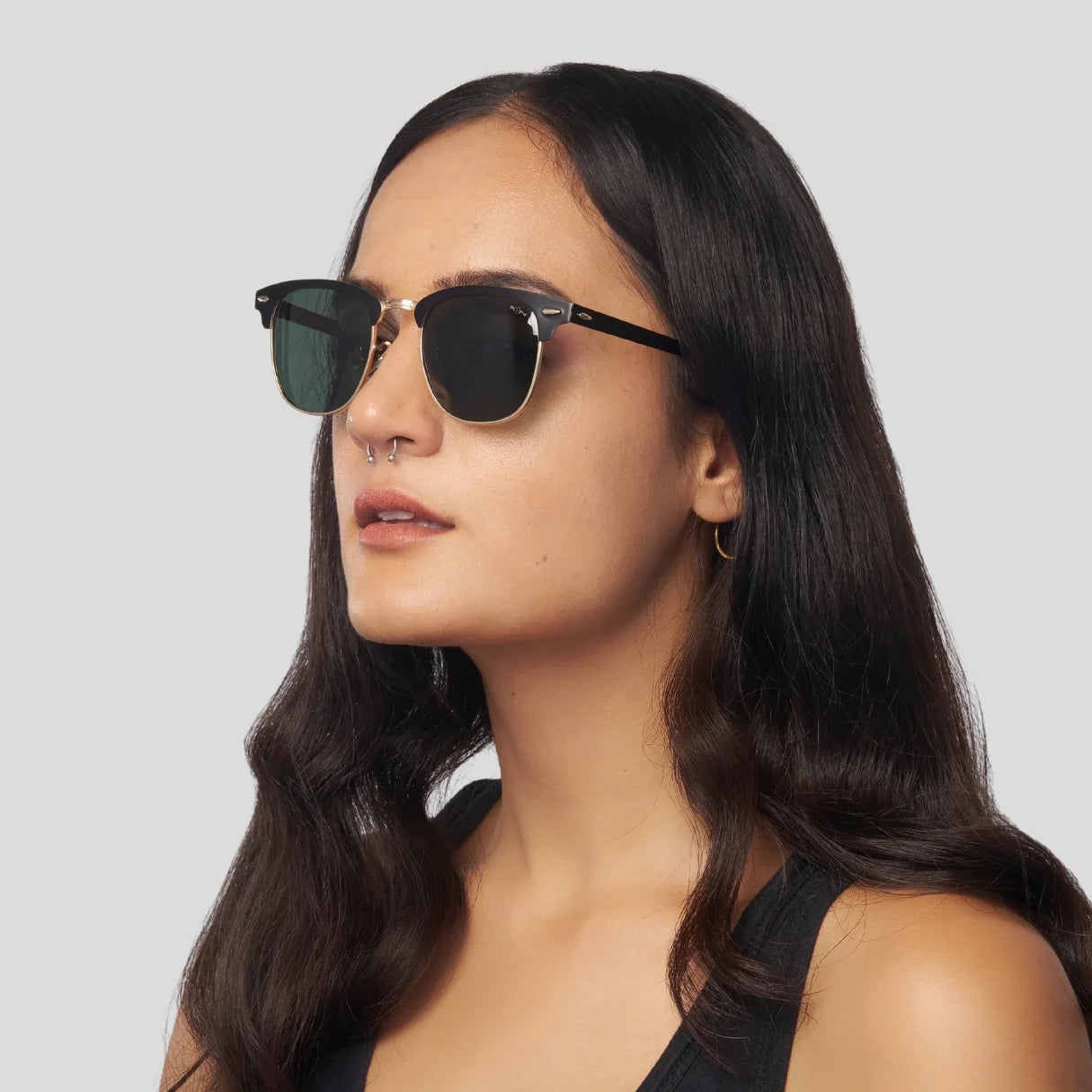 MOONX CLASSIC CLUB S6 – Polarised Clubmaster Sunglasses (Unisex)