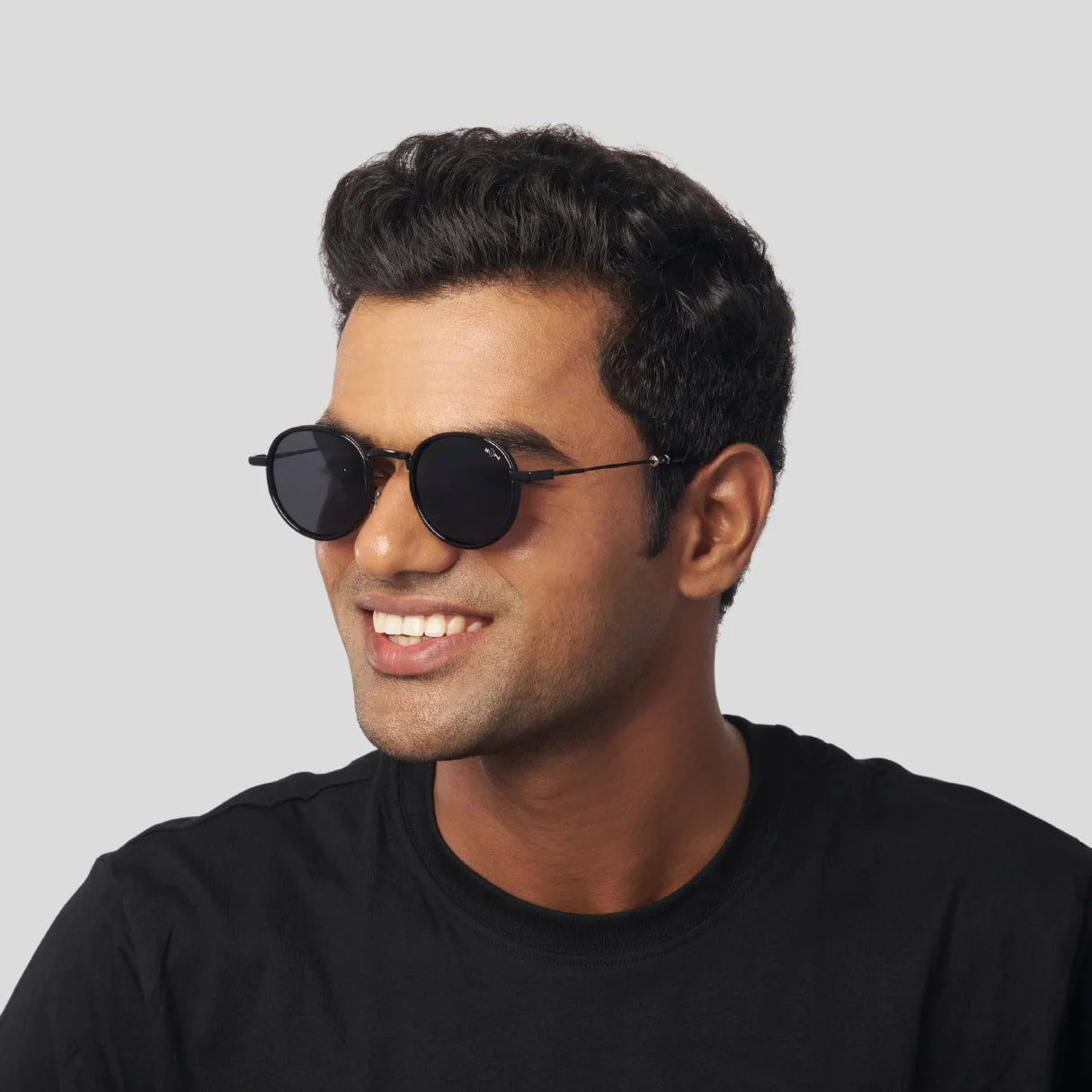 MOONX MOONSHINE S4 – Polarised Classic Round Metal Sunglasses (Unisex)