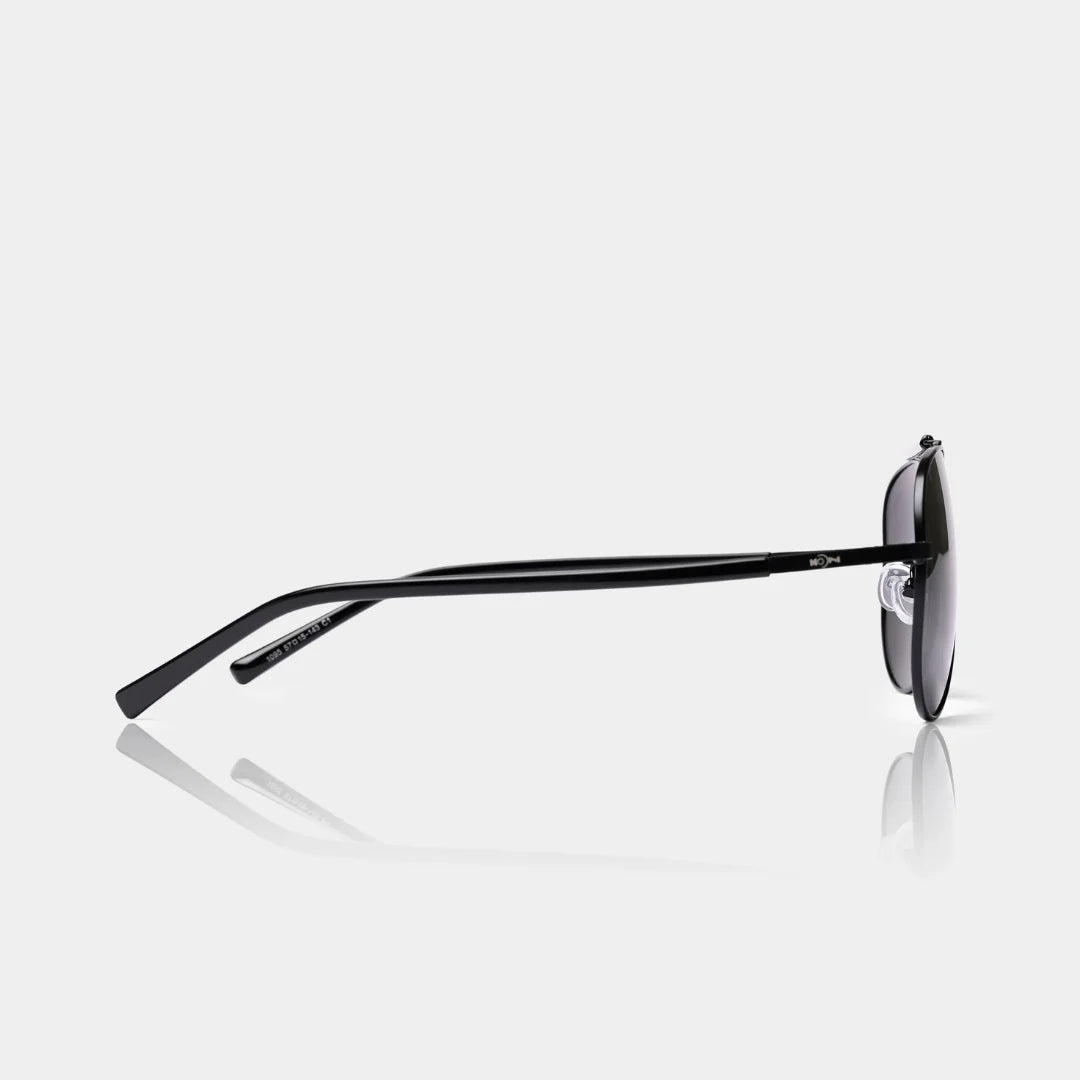 MOONX DRACO – Polarised Metal Aviator Sunglasses (Unisex)