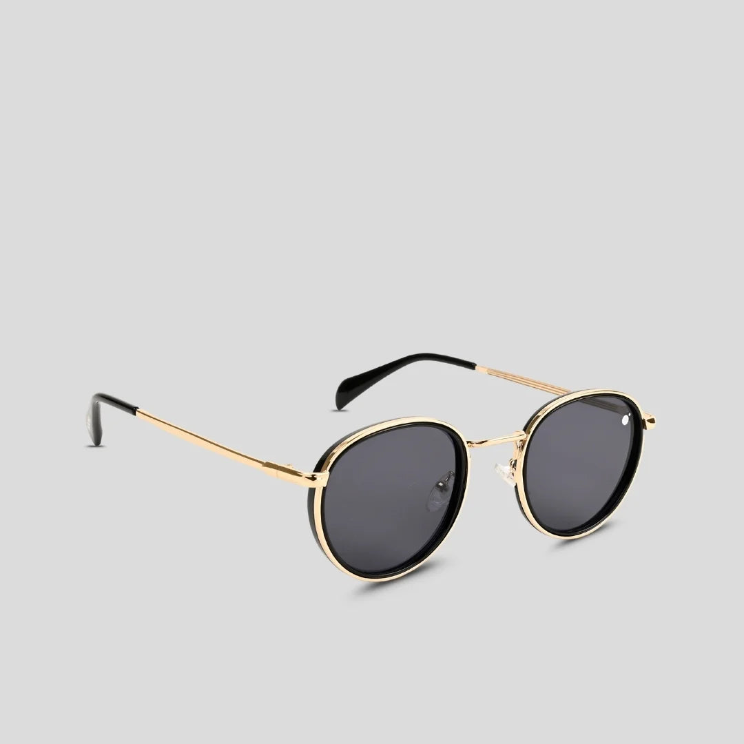MOONX GALAXY S3– UV400 Round Luxury Metal Sunglasses (Unisex)