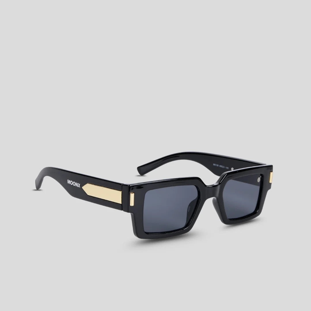MOONX GEMINI – UV400 Premium Luxury Rectangular Sunglasses (Unisex)