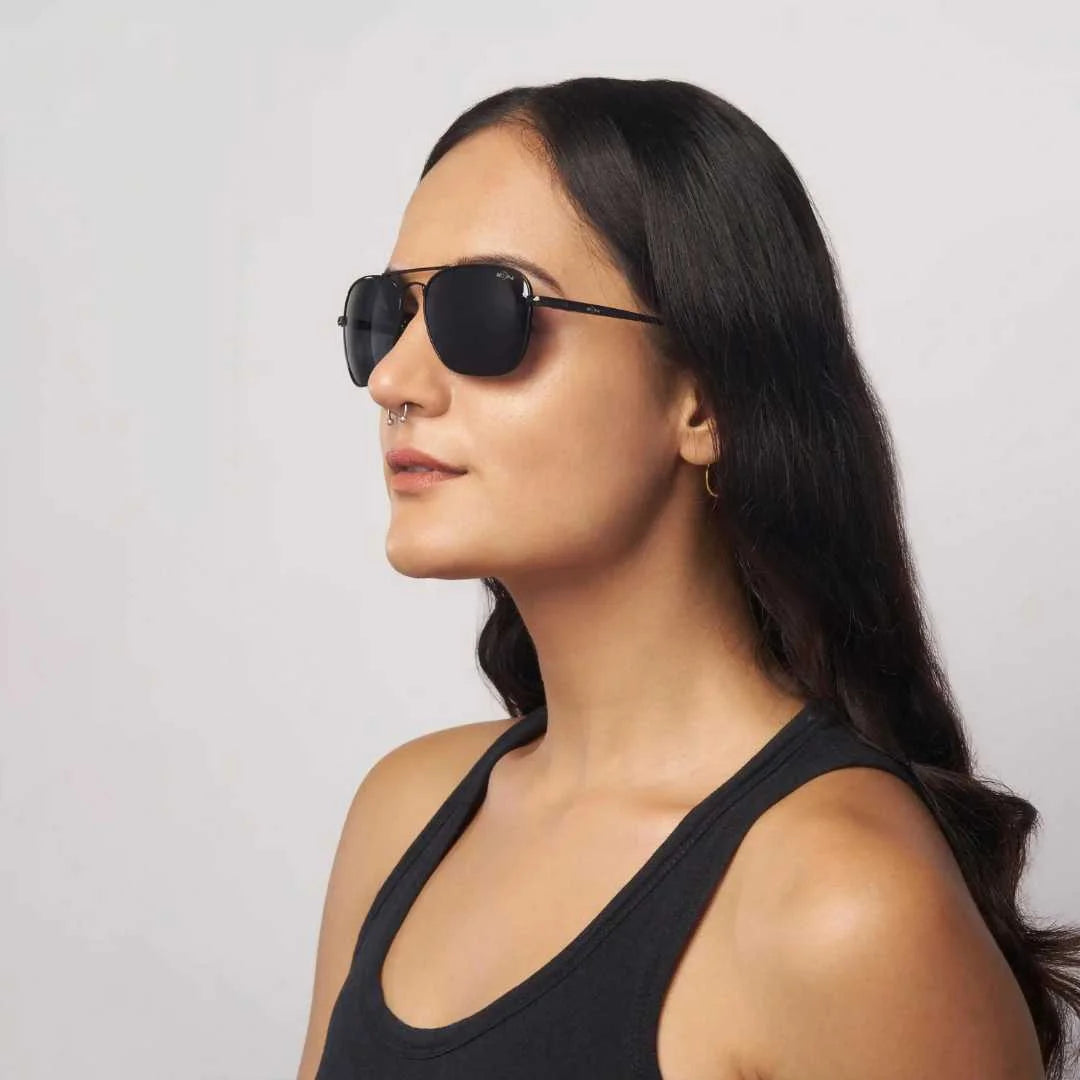 MOONX ANGEL S2 – Polarised Metal Aviator Sunglasses (Unisex)