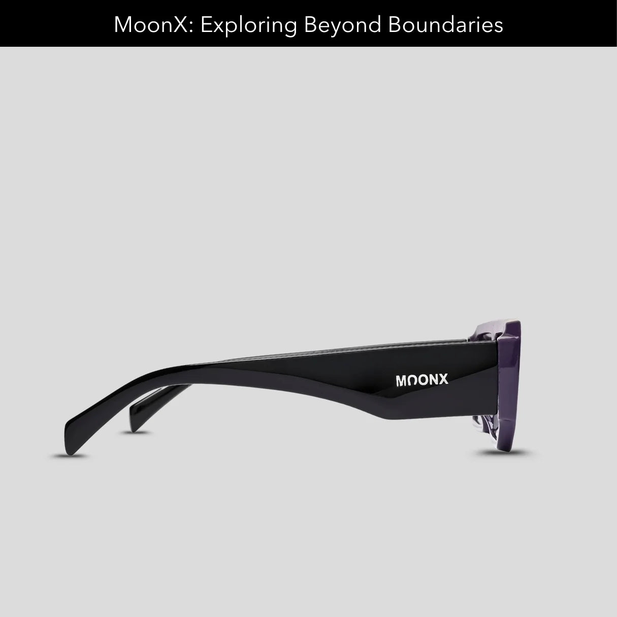 MOONX LUNA S3 - UV400 Premium & Bold Rectangular Frame Sunglasses