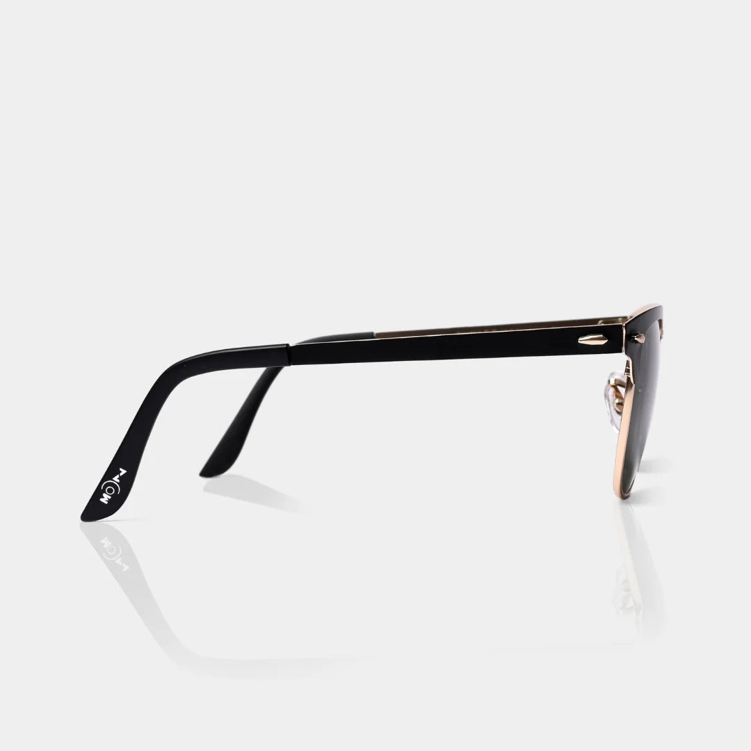 MOONX CLASSIC CLUB S2 – Polarised Clubmaster Sunglasses (Unisex)