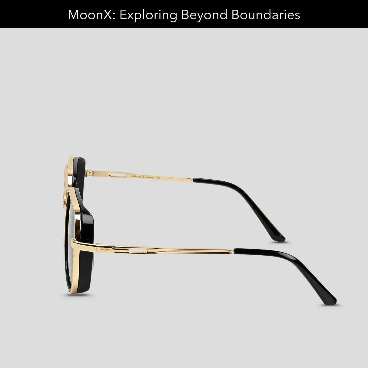 MOONX REAL NOVA S2 – UV400 Aviator Metal Frame Sunglasses (Unisex)