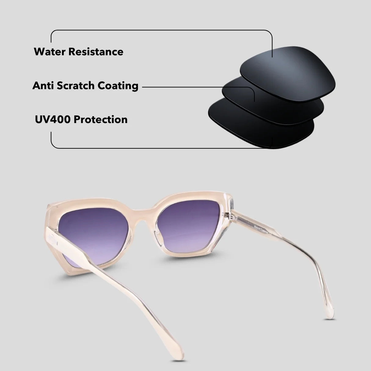 MOONX CYNTHIA S4 – UV400 Oversized Sunglasses (Women)