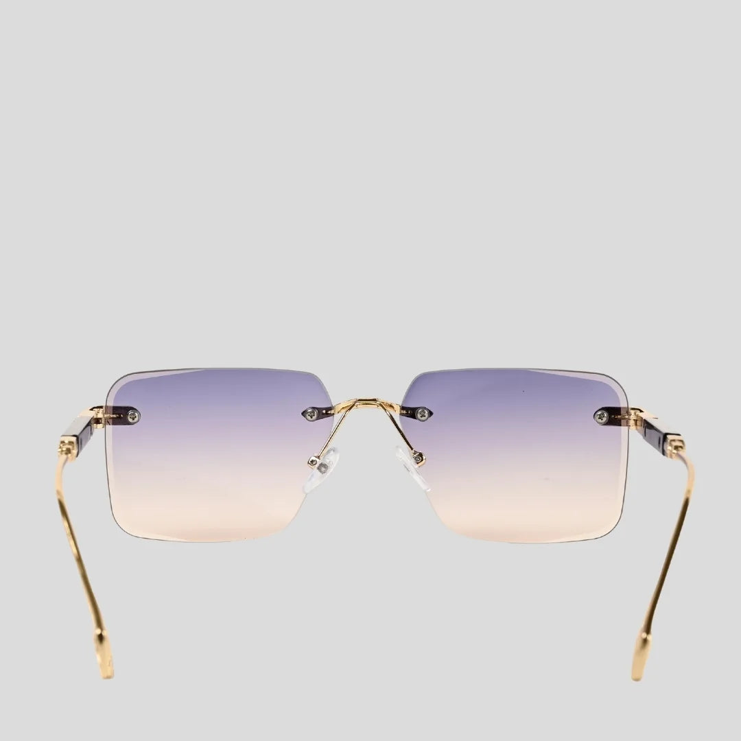 MOONX CALLISTO S3 – UV400 Rimless Rectangular Sunglasses (Unisex)