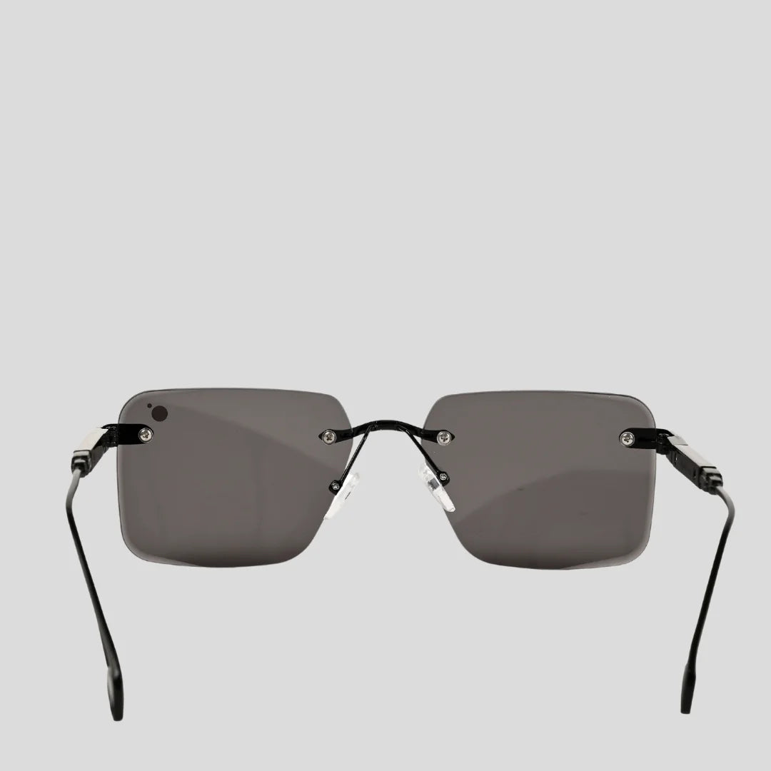 MOONX CALLISTO S1 – UV400 Rimless Rectangular Sunglasses (Unisex)