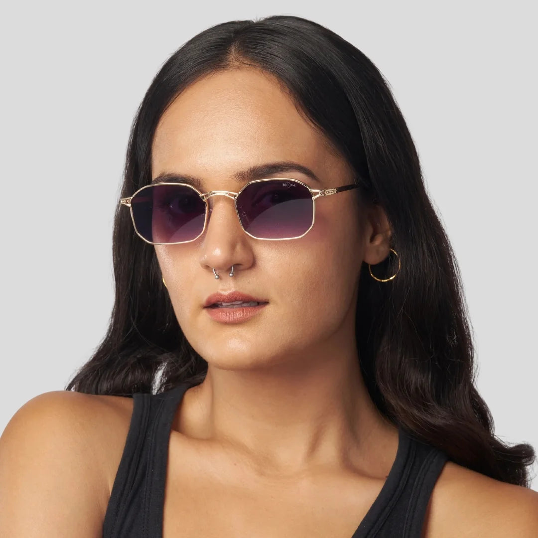 MOONX ELARA S1 – UV400 Rectangular Sunglasses (Unisex)