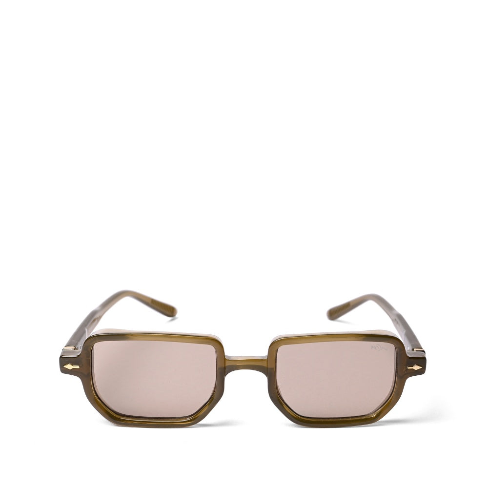 MOONX PHOENIX S6 – Transparent Rectangular Sunglasses (Unisex)