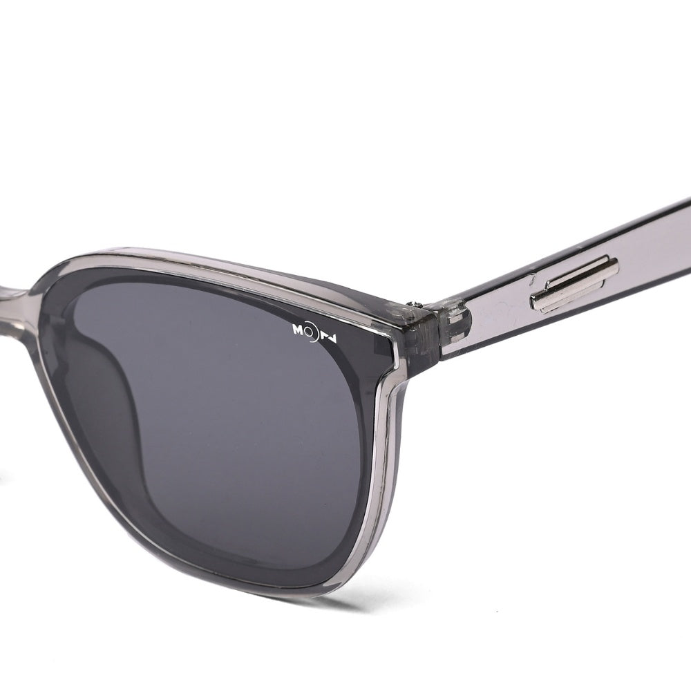 MOONX NEREID S1 – UV400 Cat‑Eye Metal Sunglasses (Unisex)