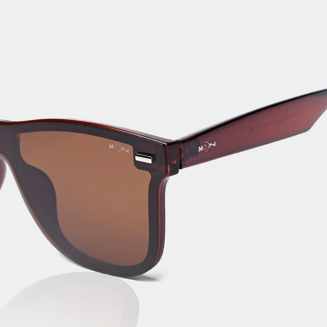 MOONX CLASSIC SQUARE S3 – Polarised Square Sunglasses (Unisex)