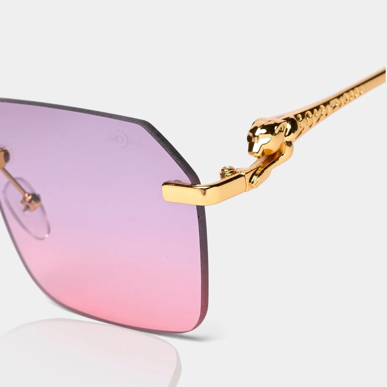 MOONX JAGUAR S3 – Modern Rimless Geometric Sunglasses (Unisex)