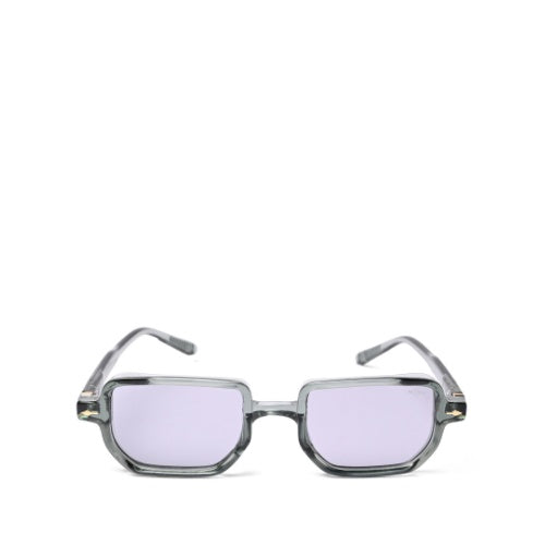 MOONX PHOENIX S5 – Transparent Rectangular Sunglasses (Unisex)
