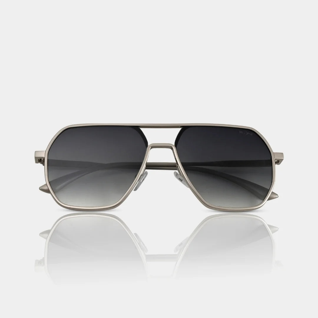 MOONX THYONE S4 – UV400 Aviator Metal Frame Sunglasses (Unisex, Trending)