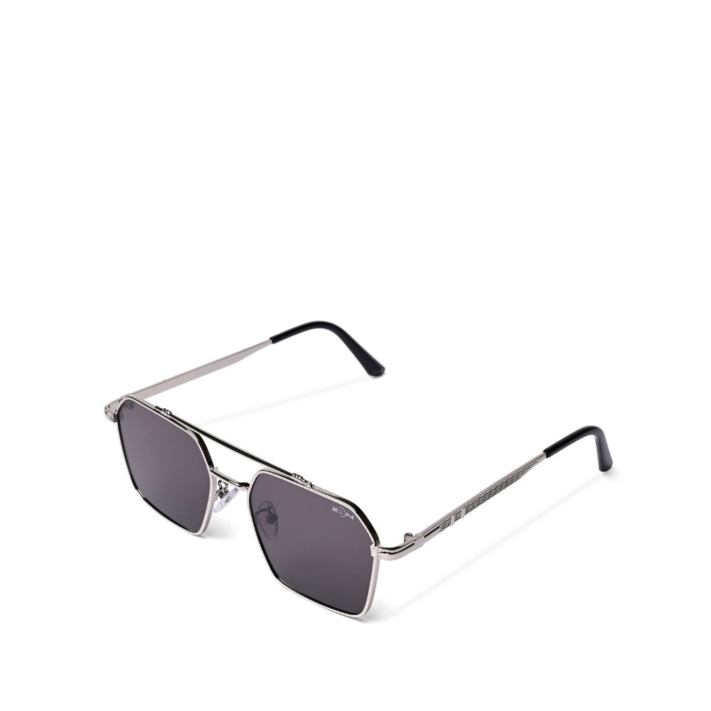 MOONX RISE S2 – UV400 Rectangular Metal Frame Sunglasses (Unisex)