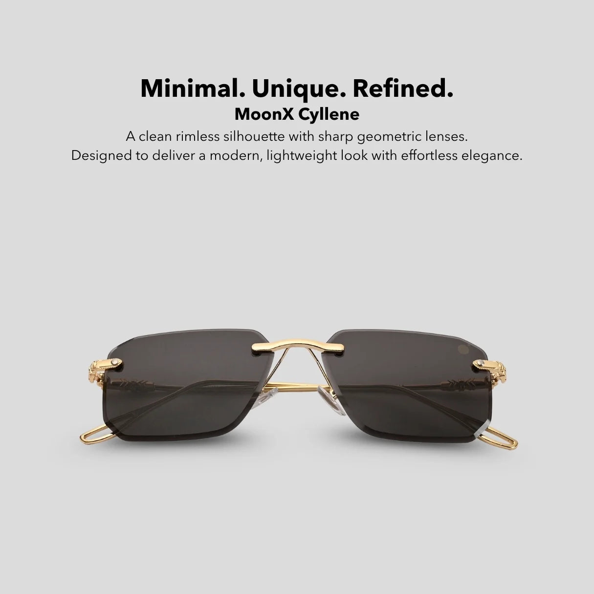MOONX CYLLENE – UV400 Rectangular Sunglasses (Unisex)