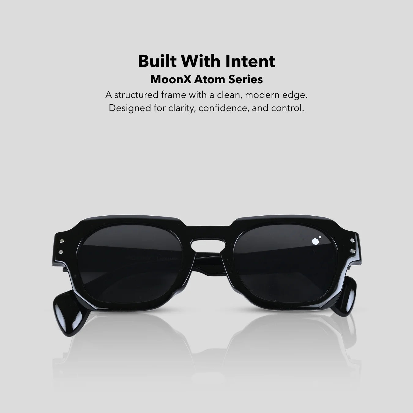 MOONX ATOM – UV400 Modern Luxury Sunglasses (Unisex)