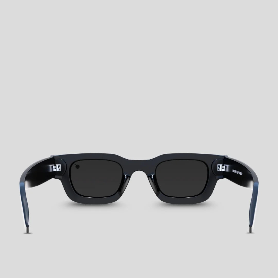 MOONX DARK STONE – UV400 Classic Bold Rectangular Sunglasses (Unisex)