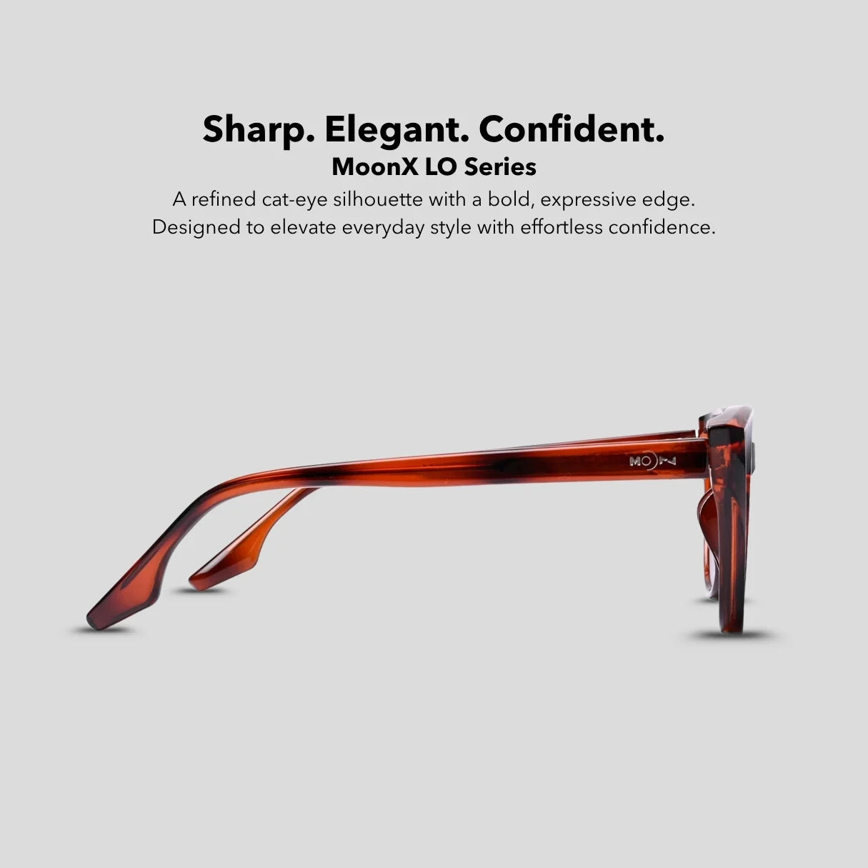 MOONX LO S2 (Exclusive) – UV400 Modern Cat-Eye Sunglasses (Unisex)