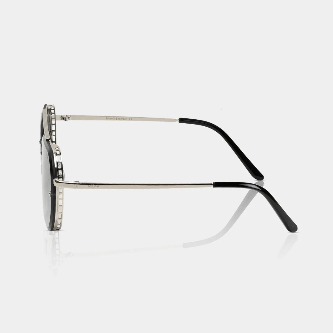 MOONX MAJOR S3 (EXCLUSIVE) – UV400 Aviator Metal Frame Sunglasses (Unisex)