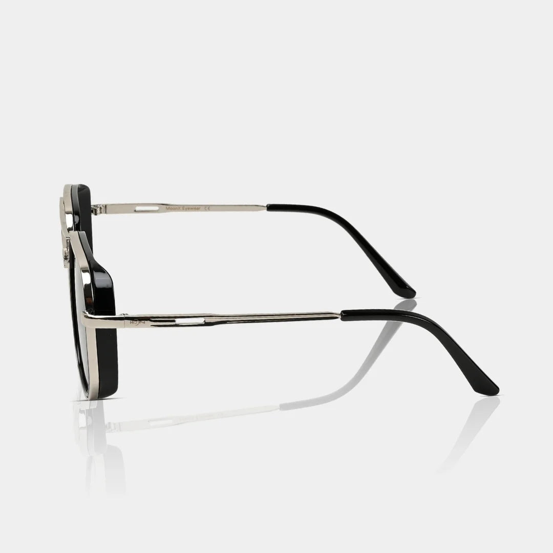 MOONX REAL NOVA S3 – UV400 Aviator Metal Frame Sunglasses (Unisex)