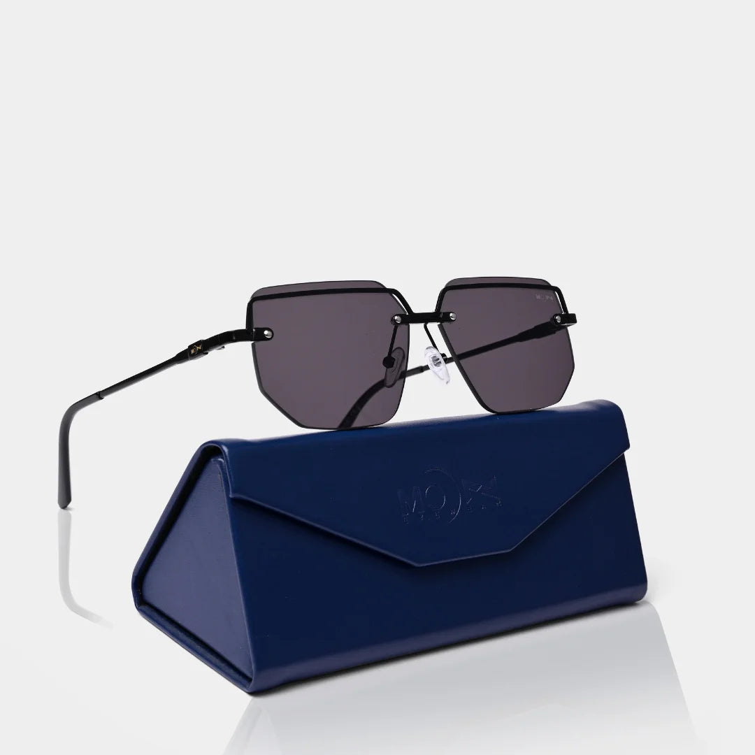 MOONX DEIMOS S1 – Futuristic Metal Frame Sunglasses (Unisex)