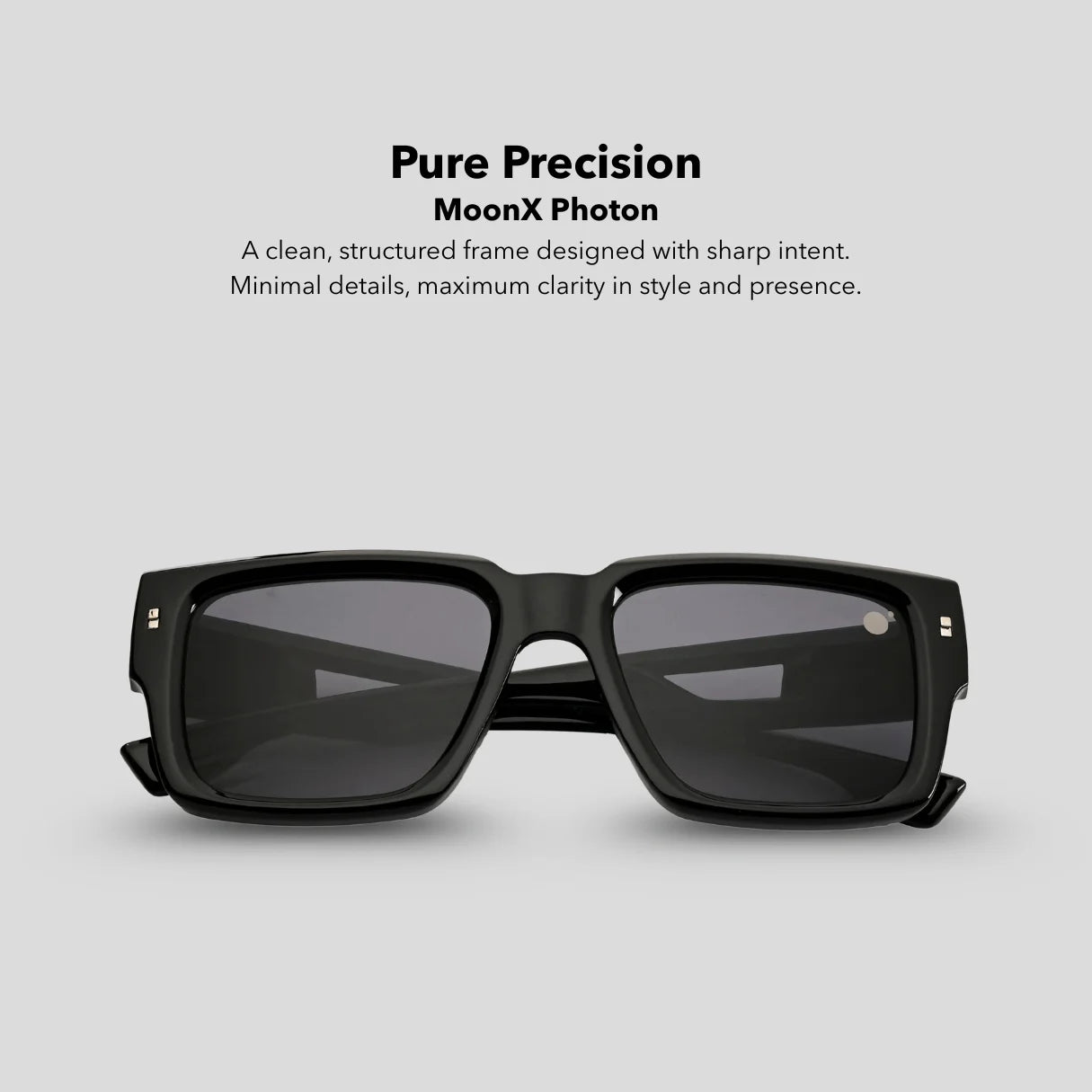 MOONX PHOTON – UV400 Rectangular Sunglasses (Unisex)