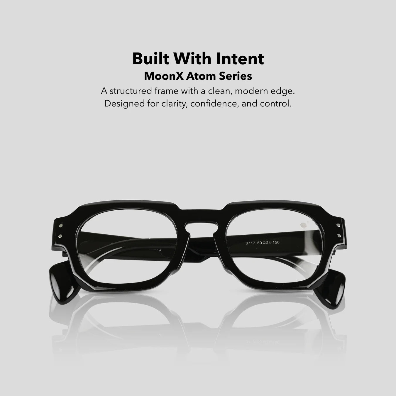 MOONX ATOM S8 – UV400 Modern Luxury Glasses (Unisex)