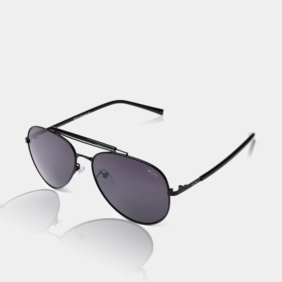 MOONX DRACO – Polarised Metal Aviator Sunglasses (Unisex)