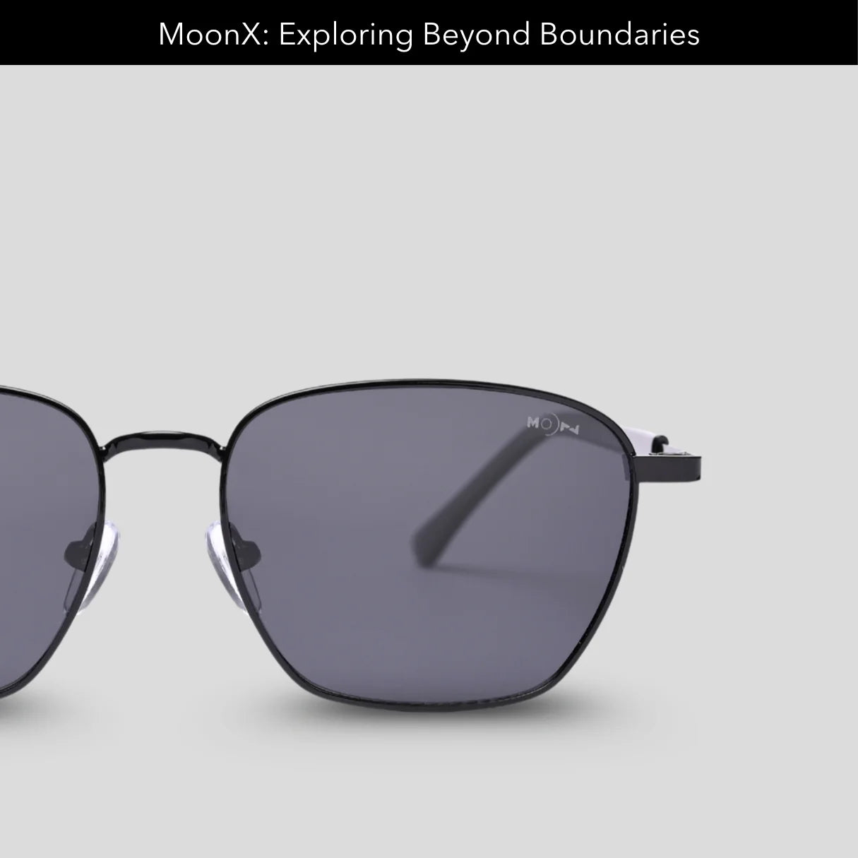 MOONX TYCHO – Polarised Compact Metal Sunglasses (Unisex)